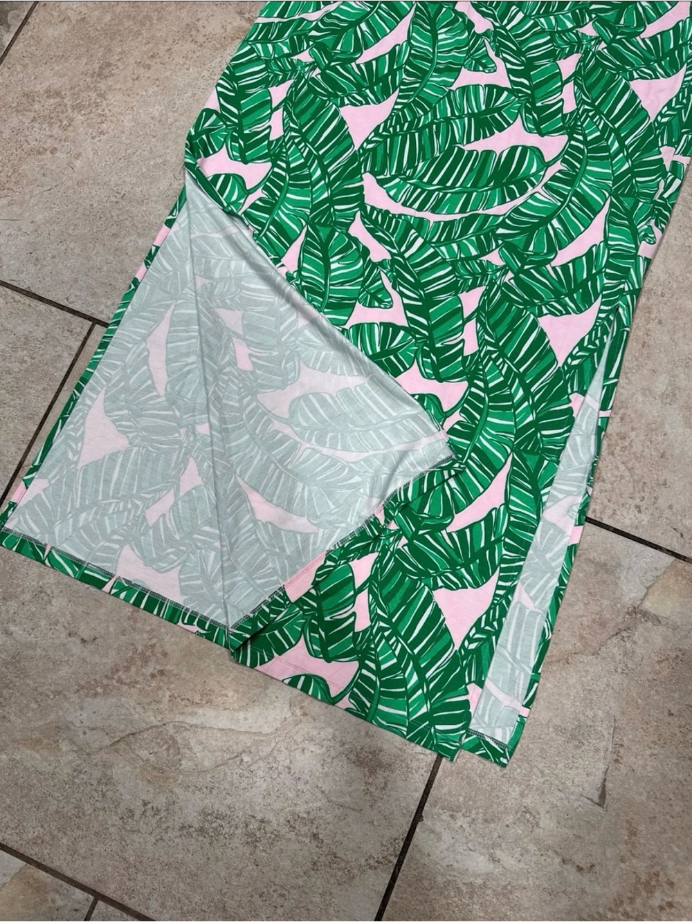 Lilly Pulitzer Maxi Dress Lets Go Bananas Size Medium - Picture 4 of 8